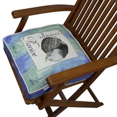 Spilvens krēslam Floriane Garden YM1080, zils cena un informācija | Krēslu paliktņi | 220.lv