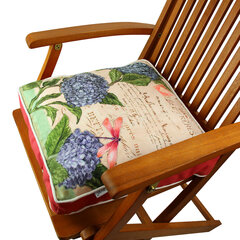 Spilvens krēslam Floriane Garden YM1038, dažādu krāsu cena un informācija | Krēslu paliktņi | 220.lv