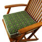 Spilvens krēslam Floriane Garden YM1033, zaļš cena un informācija | Krēslu paliktņi | 220.lv