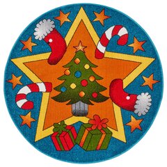 Hanse Home bērnu paklājs Christmas Time, zils, 133 cm cena un informācija | Paklāji | 220.lv