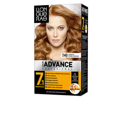 Стойкая краска для волос Llongueras Color Advance N7.43 цена и информация | Краска для волос | 220.lv