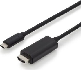 Digitus AK-300330-020-S, HDMI/USB-C, 2 m cena un informācija | Kabeļi un vadi | 220.lv