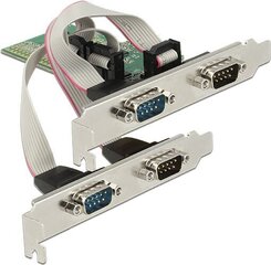 Delock 89557, PCI Express/RS-232 цена и информация | Кабели и провода | 220.lv