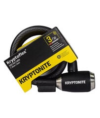 Kryptonite Kryptoflex 1565 Key Cable, велосипедный замок цена и информация | Замки для велосипеда | 220.lv