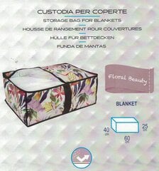 Segu soma 40x60x25cm Floral Beauty cena un informācija | Pakaramie un apģērbu maisi | 220.lv