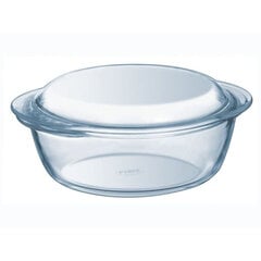 Stikla trauks ar vāku 2.1L Pyrex Essentials цена и информация | Посуда, тарелки, обеденные сервизы | 220.lv