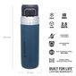 Termopudele The Quick Flip Water Bottle Go 1,06L tumši zila cena un informācija | Virtuves piederumi | 220.lv