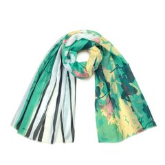 Art of Polo Шарф | белый, зеленый, многоцветный sz22224-2 цена и информация | Женские шарфы, платки | 220.lv