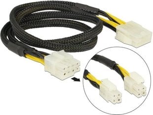 Delock 83653 Extension Cable Power 8 pin EPS male 44 cm cena un informācija | Delock TV un Sadzīves tehnika | 220.lv