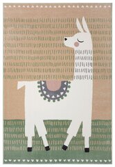 Hanse Home bērnu paklājs Alpaca Dolly, brūni zaļš, 80x150 cm cena un informācija | Paklāji | 220.lv