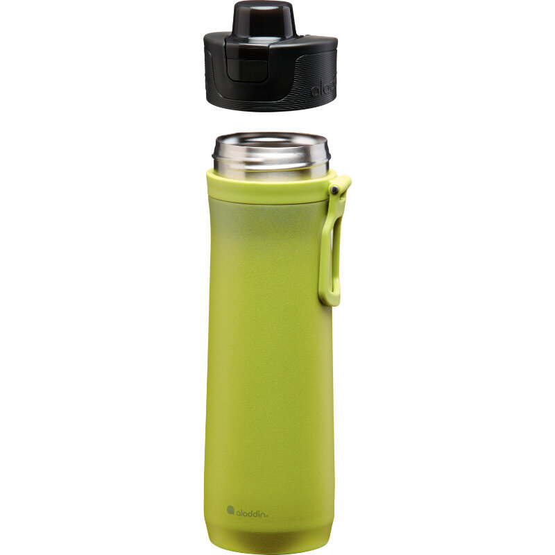 Termopudele Sports Thermavac Stainless Steel Water Bottle 0.6L nerūsējošā tērauda zaļa cena un informācija | Ūdens pudeles | 220.lv