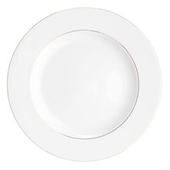 Тарелка MariaPaula Classics с золотыми линиями, 26 см цена и информация | Посуда, тарелки, обеденные сервизы | 220.lv