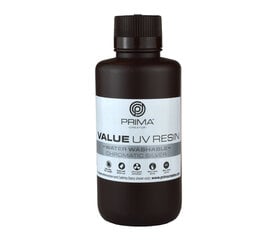 PrimaCreator Value ūdenī mazgājami UV sveķi - 500 ml, Chromatic Silver cena un informācija | Piederumi printerim | 220.lv