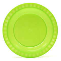 Тарелка глубокая Trippy, 21,5x3,7 см, зелёная цена и информация | Праздничная одноразовая посуда | 220.lv