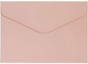 Aploksnes C6 Gladki, 130 g, 10 gab., rozā цена и информация | Конверты, открытки | 220.lv