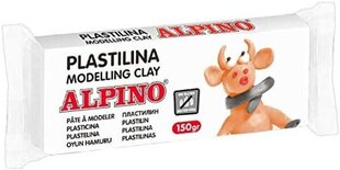 Пластилин Alpino, 150г, белый цена и информация | Принадлежности для рисования, лепки | 220.lv