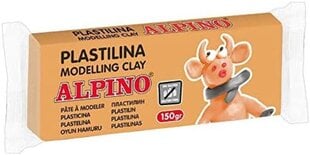 Plastilīns Alpino, 150 g, gaiša laša krāsa цена и информация | Принадлежности для рисования, лепки | 220.lv