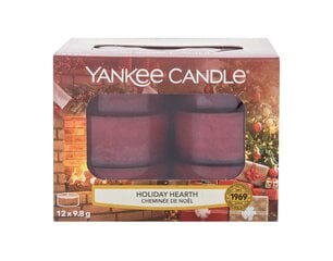 Aromātiskā svece Yankee Candle Holiday Hearth 9,8 g, 12 gab cena un informācija | Sveces un svečturi | 220.lv