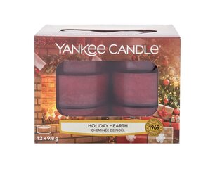 Aromātiskā svece Yankee Candle Holiday Hearth 9,8 g, 12 gab cena un informācija | Sveces un svečturi | 220.lv