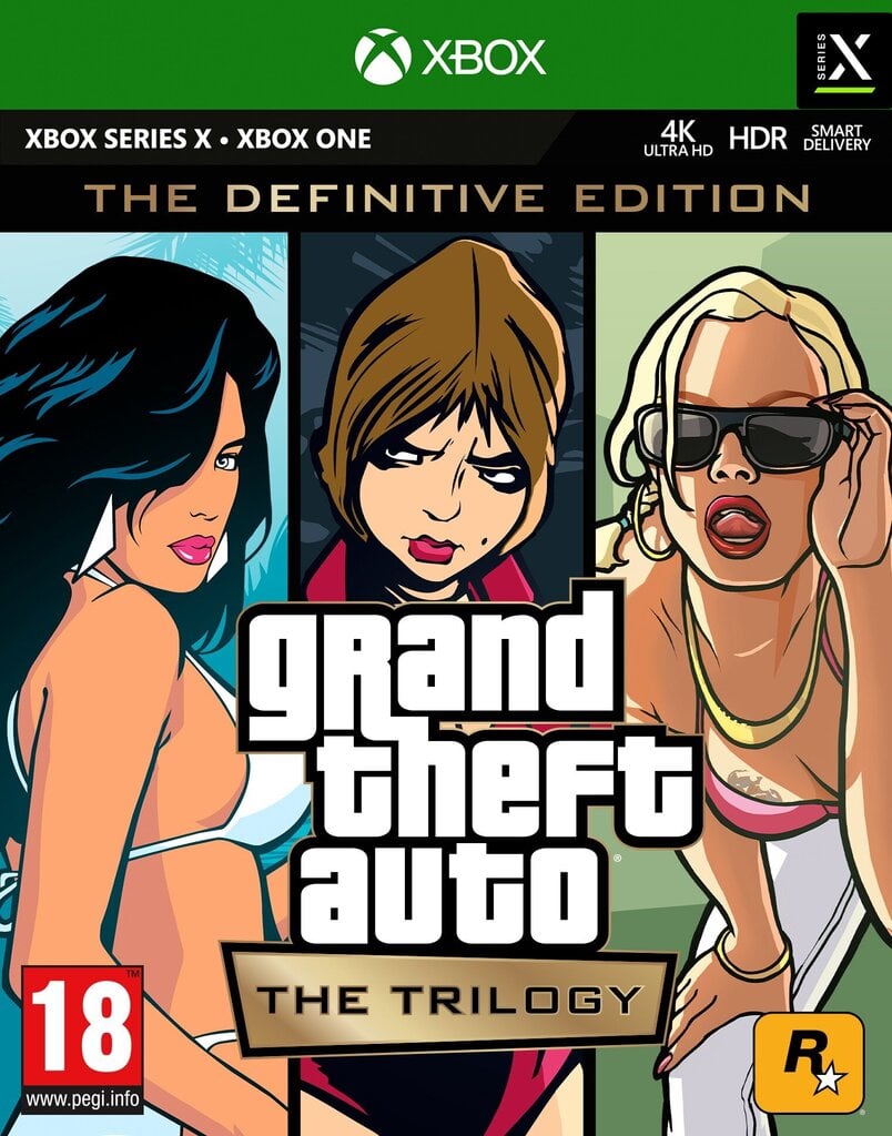 Xbox One / Series X/S game Grand Theft Auto: The Trilogy - Definitive Edition цена и информация | Datorspēles | 220.lv