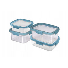 Набор контейнеров для хранения продуктов Smart Eco Fresh, 4 шт., 0,9 + 1 + 1,1 + 1,2 л  цена и информация | Посуда для хранения еды | 220.lv