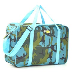 Termiskā soma Camouflage 24 asorti, fuksija/zila/dzeltena/balta cena un informācija | Aukstuma somas, aukstuma kastes un aukstuma elementi | 220.lv