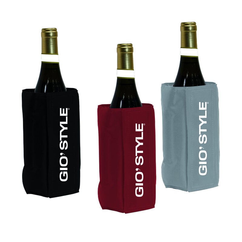 Vīna pudeļu dzesētājs Glacette Dark asorti, melns/pelēks/bordo cena un informācija | Aukstuma somas, aukstuma kastes un aukstuma elementi | 220.lv