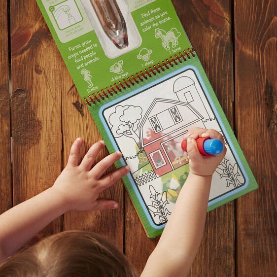 Ūdens zīmēšanas komplekts Saimniecība Melissa & Doug cena un informācija | Attīstošās rotaļlietas | 220.lv