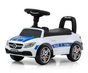 Vienvietīgs elektromobilis bērniem Milly Mally Mercedes-Aamg C63 Coupe Police S cena un informācija | Rotaļlietas zīdaiņiem | 220.lv