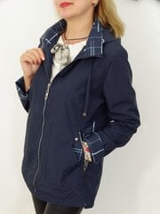 Куртка женская Becky больших размеров, темно-синяя цена и информация | Женские куртки | 220.lv