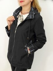 Куртка женская Becky, больших размеров, черная цена и информация | Женские куртки | 220.lv
