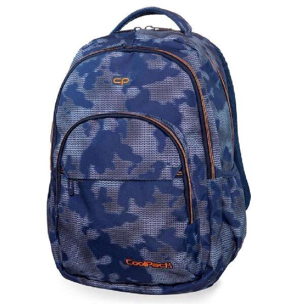 CoolPack Mugursoma Basic Plus, Camo, zils cena un informācija | Skolas somas | 220.lv