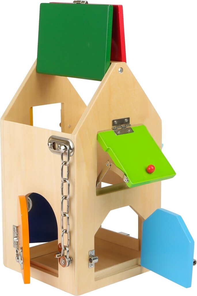 Atslēgu māja / 15x15x28 cm цена и информация | Attīstošās rotaļlietas | 220.lv
