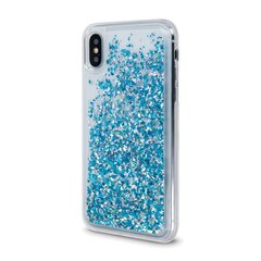 Liquid Sparkle TPU maciņš, piemērots Samsung Galaxy A22 4G, zils cena un informācija | Telefonu vāciņi, maciņi | 220.lv