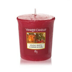 Aromātiskā svece Yankee Candle Holiday Hearth, 49 g cena un informācija | Sveces un svečturi | 220.lv