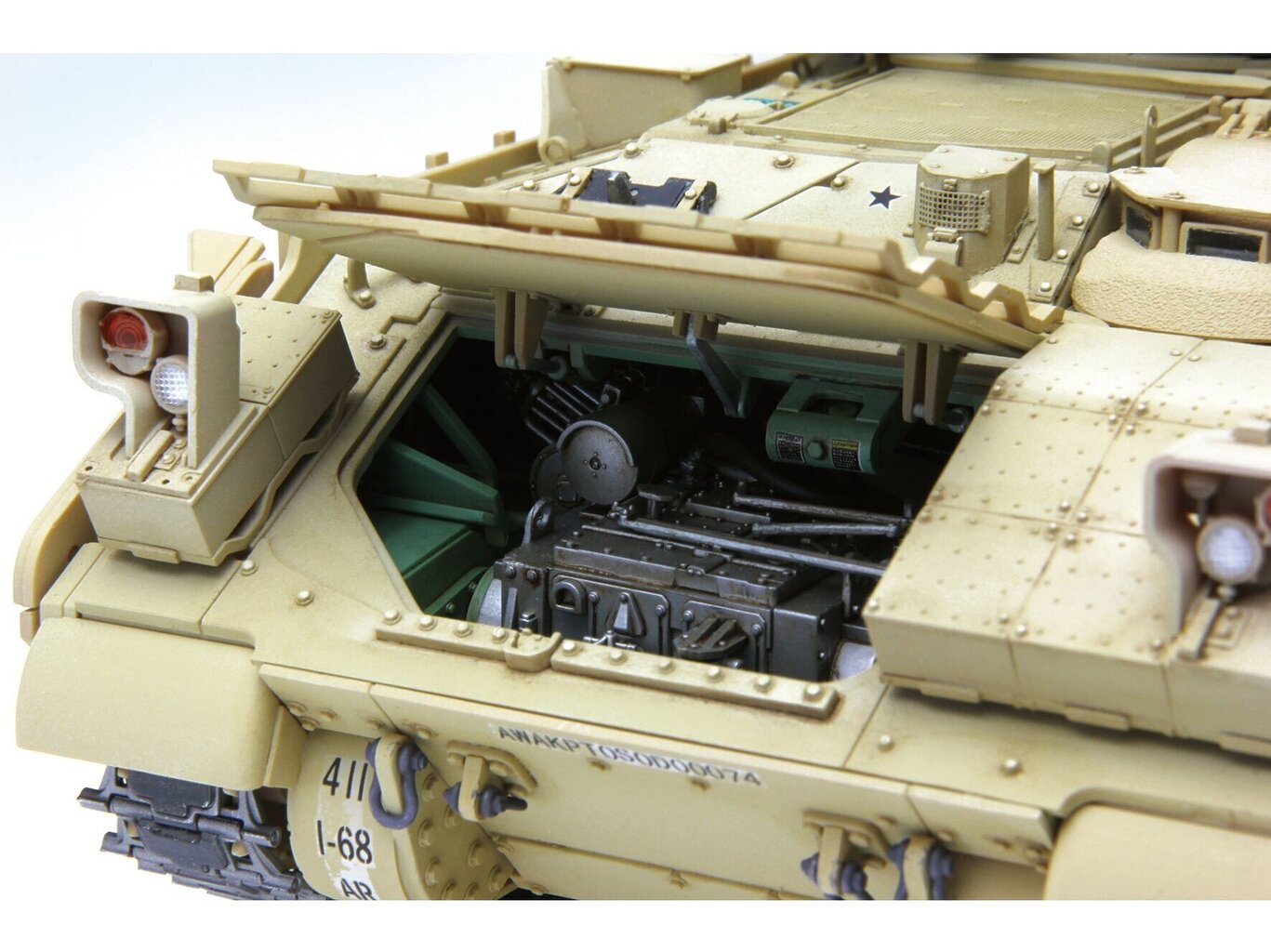 Meng Model - U.S. Infantry Fighting Vehicle M2A3 Bradley w/BUSK III, 1/35, SS-004 cena un informācija | Konstruktori | 220.lv