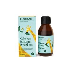 Ceļtekas balzams elpceļiem Dr. Pakalns 3+, 120 ml cena un informācija | Vitamīni, preparāti, uztura bagātinātāji labsajūtai | 220.lv