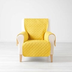 Стеганый чехол на кресло Douceur d'Intérieur Lounge, 165x179 см, желтый цена и информация | Чехлы для мебели | 220.lv