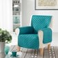 Douceur d'Intérieur stepēts krēsla pārvalks Lounge, 165x179 cm, zils cena un informācija | Mēbeļu pārvalki | 220.lv