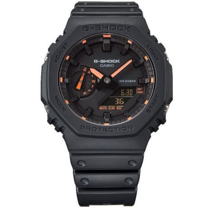 Vīriešu pulkstenis Casio G-SHOCK GA-2100-1A4ER cena un informācija | Vīriešu pulksteņi | 220.lv