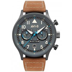 Мужские часы AVI-8 Hawker Hurricane Dual-Time AV-4088-04  цена и информация | Мужские часы | 220.lv
