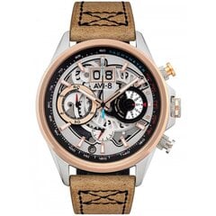 Мужские часы AVI-8 Hawker Harrier II Matador Chronograph AV-4065-02  цена и информация | Мужские часы | 220.lv