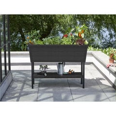 Горшок для цветов Alfresco Garden Bed 110L, серый цена и информация | Ящики для рассады | 220.lv