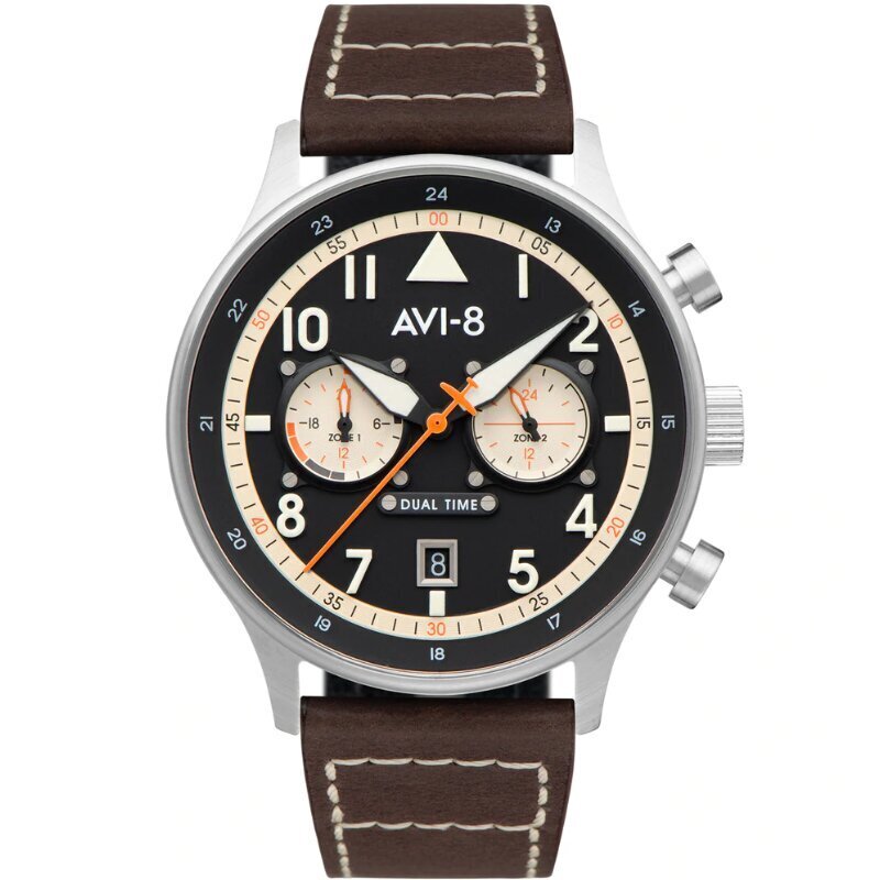 Vīriešu pulkstenis AVI-8 Hawker Hurricane Dual-Time AV-4088-01 cena un informācija | Vīriešu pulksteņi | 220.lv