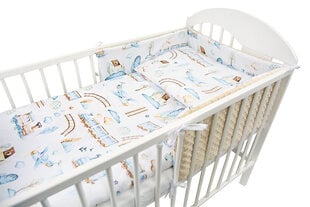 Gultas veļa MINKY 135x100 MyBaby, 3 daļas цена и информация | Детское постельное бельё | 220.lv