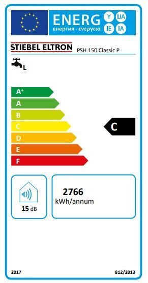 Ietilpīgs ūdens sildītājs Stiebel Eltron PSH 150 Classic P, 150 l cena un informācija | Ūdens sildītāji | 220.lv