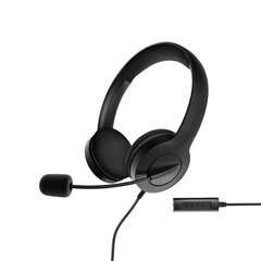 Гарнитура Energy Sistem Headset Office 3 Black (USB и 3,5 мм разъем) цена и информация | Наушники | 220.lv