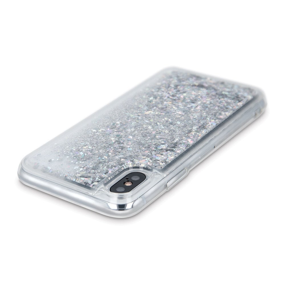 Liquid Sparkle TPU maciņš, piemērots Huawei P30 Lite silver cena un informācija | Telefonu vāciņi, maciņi | 220.lv