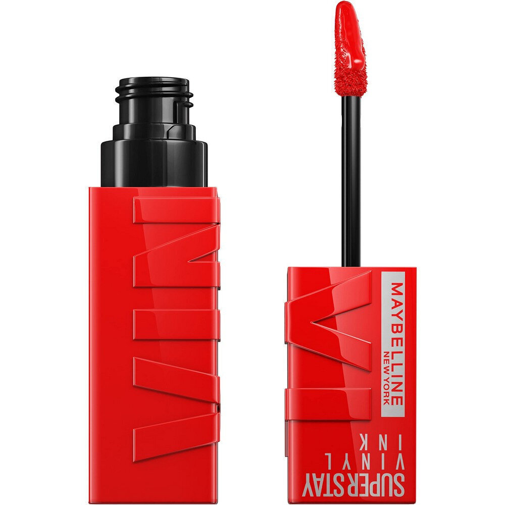 Mirdzoša lūpu krāsa Maybelline Superstay Vinyl Link 25-red-hot cena un informācija | Lūpu krāsas, balzāmi, spīdumi, vazelīns | 220.lv