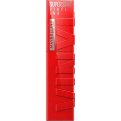 Mirdzoša lūpu krāsa Maybelline Superstay Vinyl Link 25-red-hot cena un informācija | Lūpu krāsas, balzāmi, spīdumi, vazelīns | 220.lv